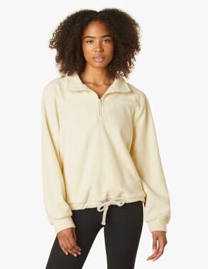 NWT Beyond Yoga Terrain Pullover Sweater Cream Women’s Size Small